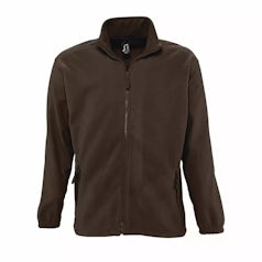 Fleece vest Heren Dark Chocolate