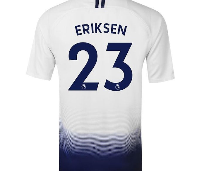 Rugnummer Op Voetbalshirt